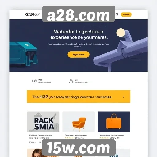 Experiência do usuário no site a28.com